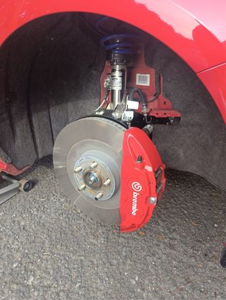 Soporte Pinza Brembo 4 Pistones Track Pack