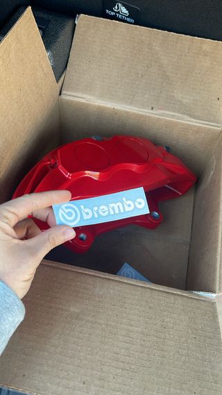 Soporte Pinza Brembo 4 Pistones Track Pack