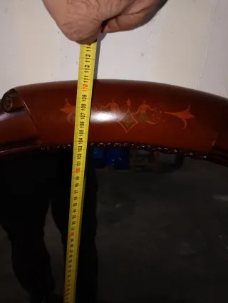 Espejo madera tallada