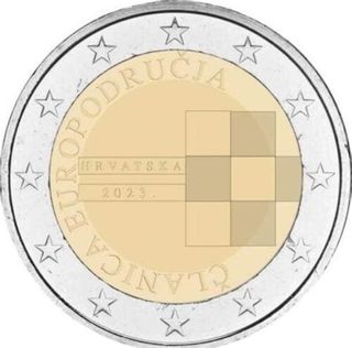 Moneda 2 euros Croacia 2023 SC
