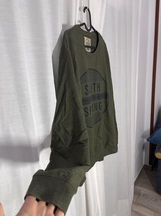 Sudadera TEX Verde Talla XL