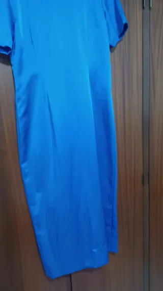 Vestido fiesta azul talla L