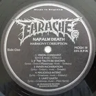 LP Napalm Death Harmony Corruption UK 1990