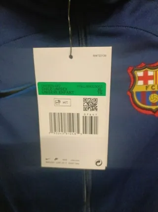 Chándal niño Barcelona Talla XL 122-128cm