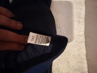 Chándal Real Madrid Adidas Azul Naranja