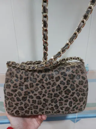 Bolso estampado animal print