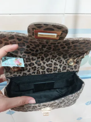 Bolso estampado animal print