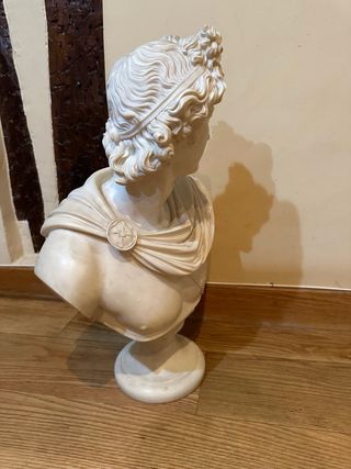Busto Mármol Apolo 50cm