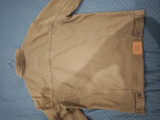 Chaqueta vaquera Pull&Bear verde hombre