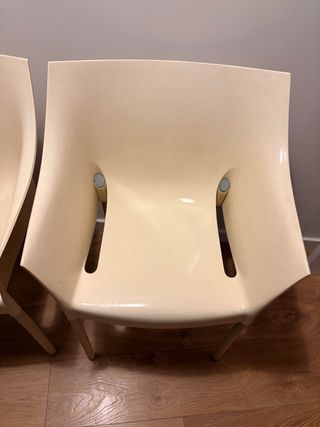 Pack 2 Sillas Kartell Dr. No Philippe Starck