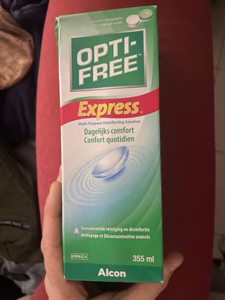 Opti-Free Express Solución Lentes 355 ml