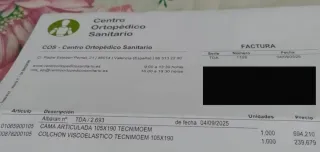 CAMA ARTICULADA ELÉCTRICA Y COLCHÓN (105x190)