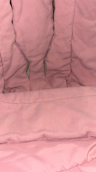 Saco silla bebé rosa