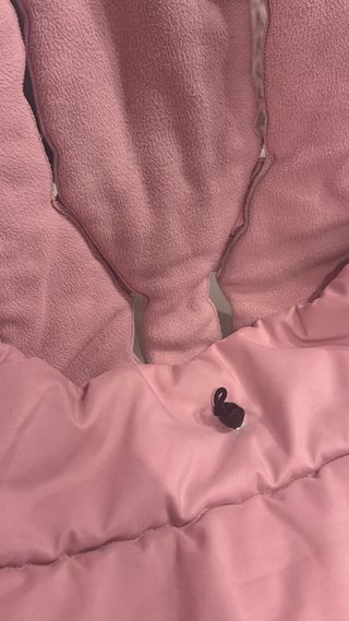 Saco silla bebé rosa