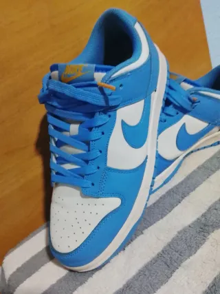 Nike Dunk Low Azul y Blanco