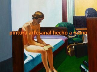Cuadro Pintura Acrílico Mujer