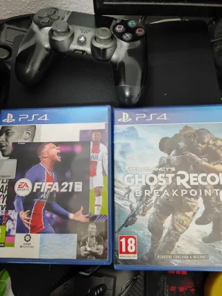 Consola PS4 Negra + Mando