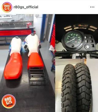 BMW R80 GS Dakar 1986
