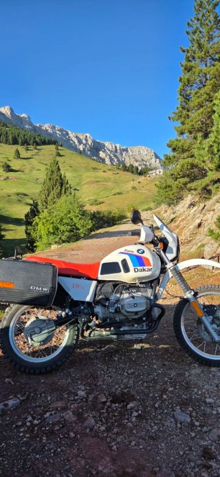 BMW R80 GS Dakar 1986
