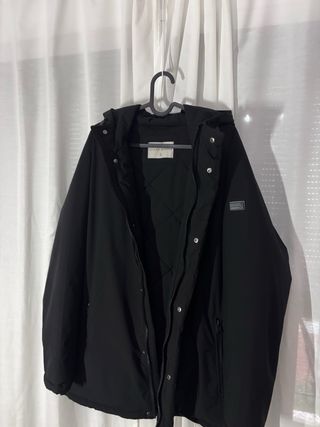 Parka Álvaro Moreno Negra Talla XL