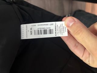 Parka Álvaro Moreno Negra Talla XL