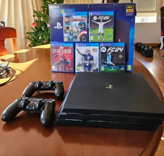 PS4 Pro 1TB + 2 Mandos + Juegos