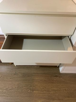 Cajonera Ikea Blanca Madera 80x100x48