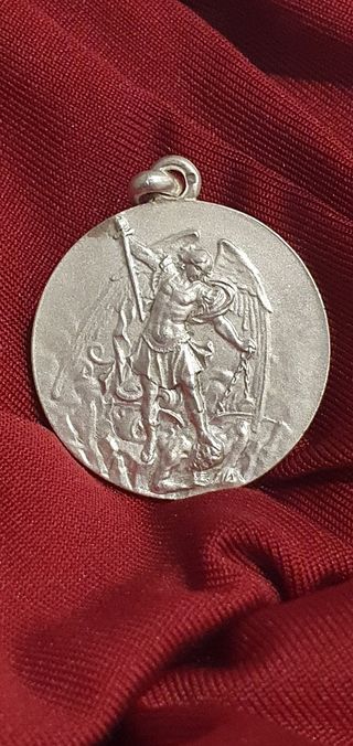 Medalla San Miguel Plata