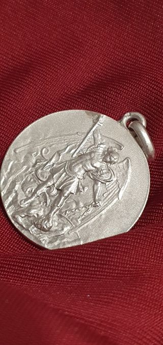 Medalla San Miguel Plata