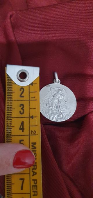Medalla San Miguel Plata