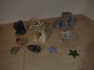 Sera Vipagran Baby y Shrimps Natural. Y decoracion