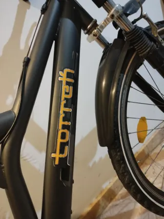 Bicicleta de carretera MTB 26 Negra VER!