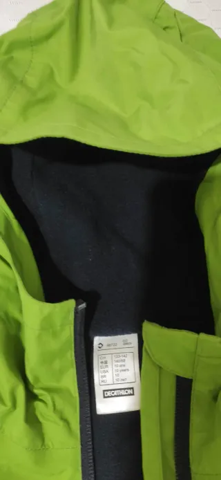 Cortavientos niño Tribord verde