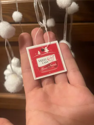 Decorazione Natalizia Stile Nevicata