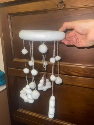 Decorazione Natalizia Stile Nevicata