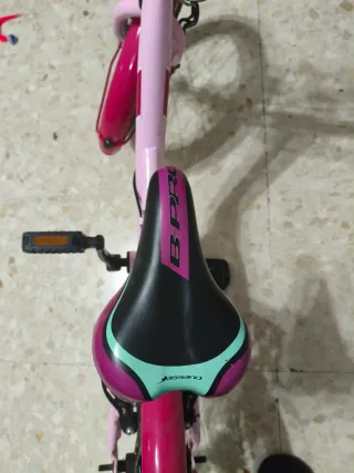 Bicicleta infantil 16 rosa