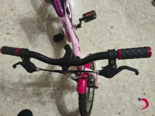 Bicicleta infantil 16 rosa