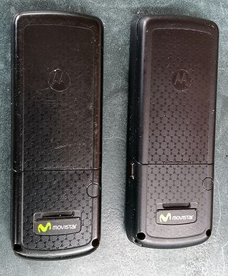 2 x Motorola W180 Teléfonos Móviles Negros