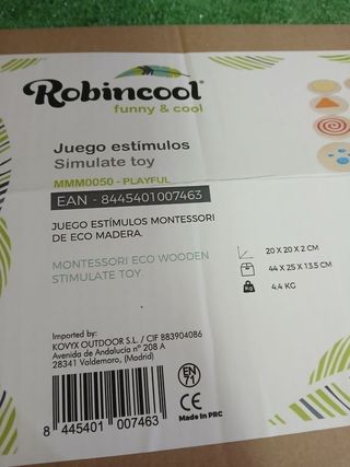 Robin cool Juego de estímulos