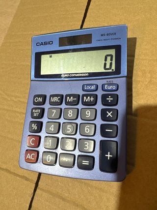 Calculadora solar Casio MS-80VER