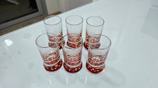 Vasos para chupito de cristal