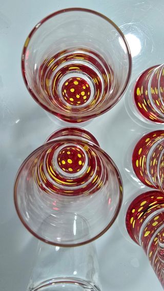 Vasos para chupito de cristal