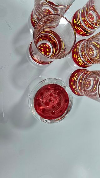 Vasos para chupito de cristal