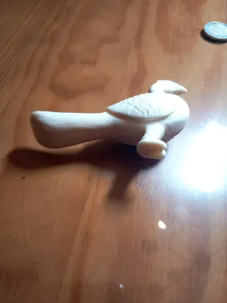 Figura Pavo Real Blanca