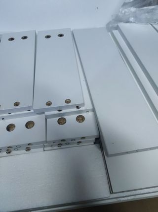 VASAGLE KAILYN 2 Mesitas de Noche con Estación de Carga