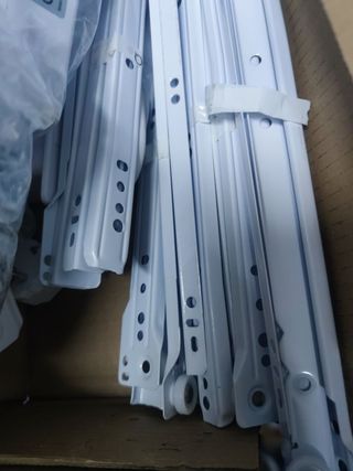 VASAGLE KAILYN 2 Mesitas de Noche con Estación de Carga