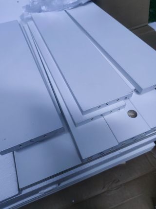 VASAGLE KAILYN 2 Mesitas de Noche con Estación de Carga