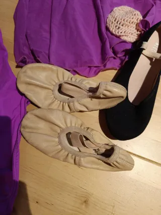 Maillot de ballet morado 6 años