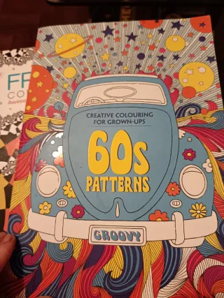 Libro Colorear Clásico Cómic Adultos