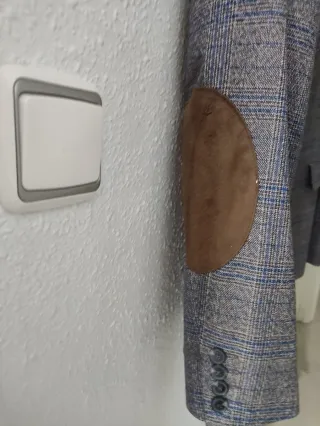 Chaqueta Milano Gris Cuadros